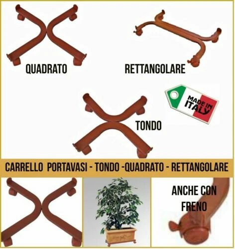 Vasi in metallo per piante