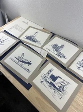 NASA Space Shuttle Columbia  STS-1 Commemorative Pictures With Press Pack Letter