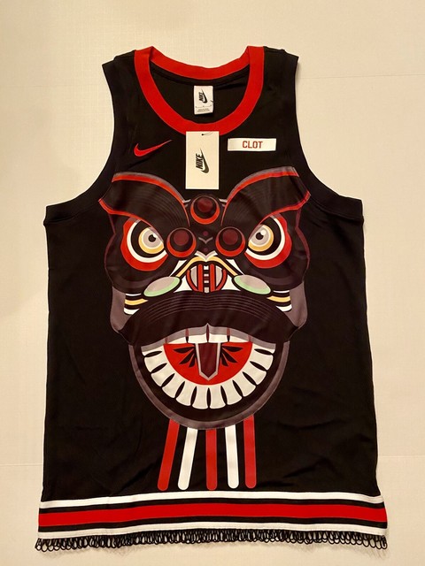 Nike X Clot NRG Ge Jersey Sz Medium 100 Authentic Ck0094 010 for sale online | eBay