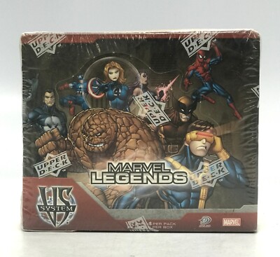 Upper Deck Versus System 2007 Marvel Legends Booster Box NEW SEALED! VERY RARE