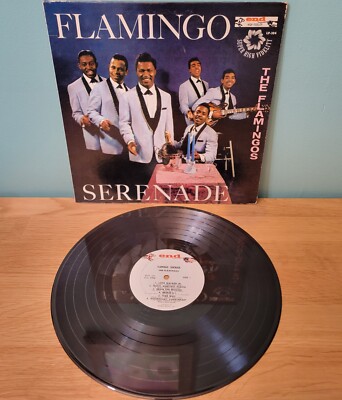 The Flamingos Flamingo Serenade End Records R&B Doo Wop LP