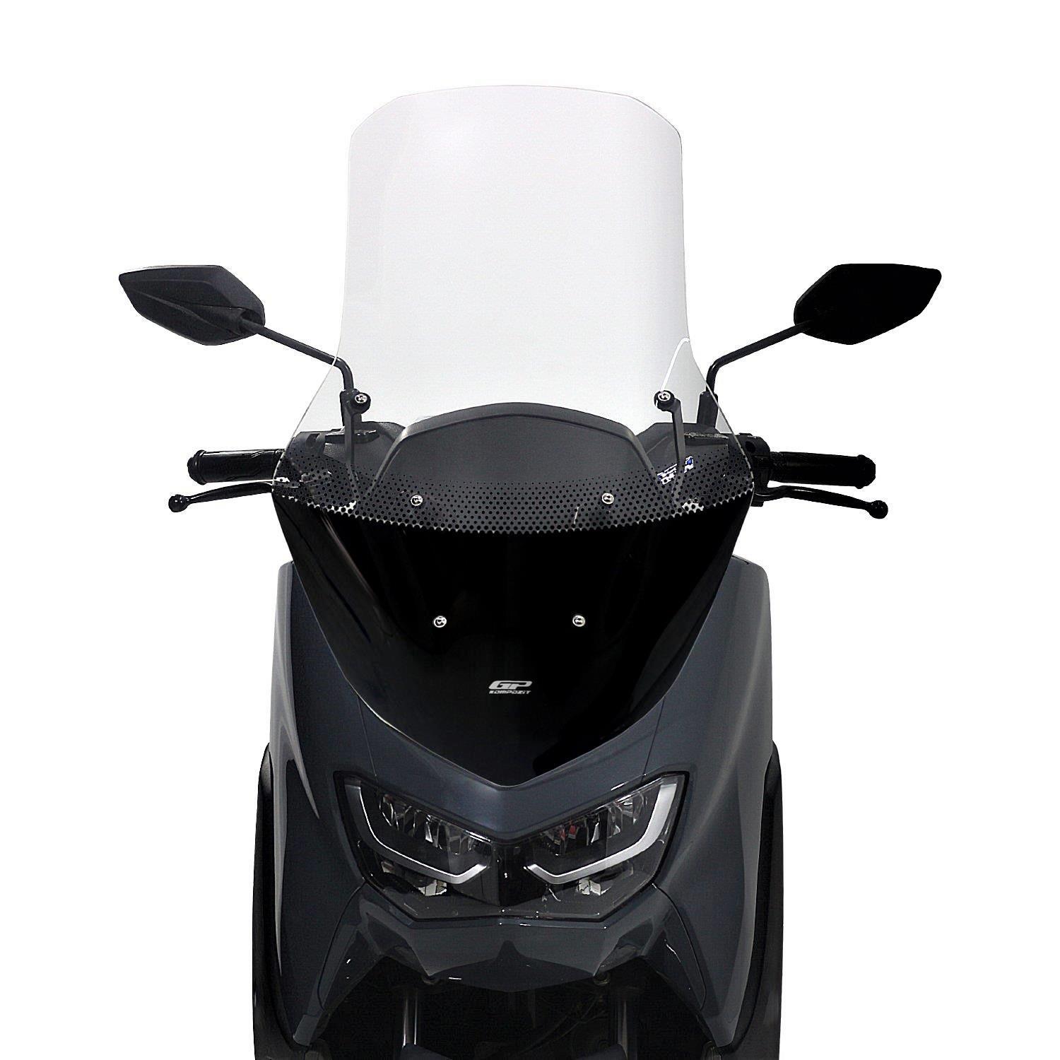 Windscreen for Yamaha Nmax125 Clear 2021-2024 Tall 72 CM