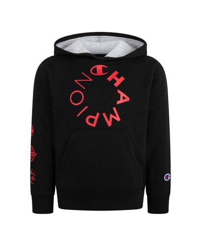 Champion Big Boys Circle Crest Fleece Hoodie, Size Medium - Picture 2 of 3