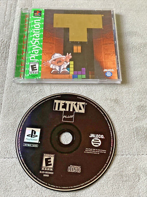 Tetris Plus (Sony PlayStation 1, 1996) PS1 Greatest Hits Gold Label Variant CIB