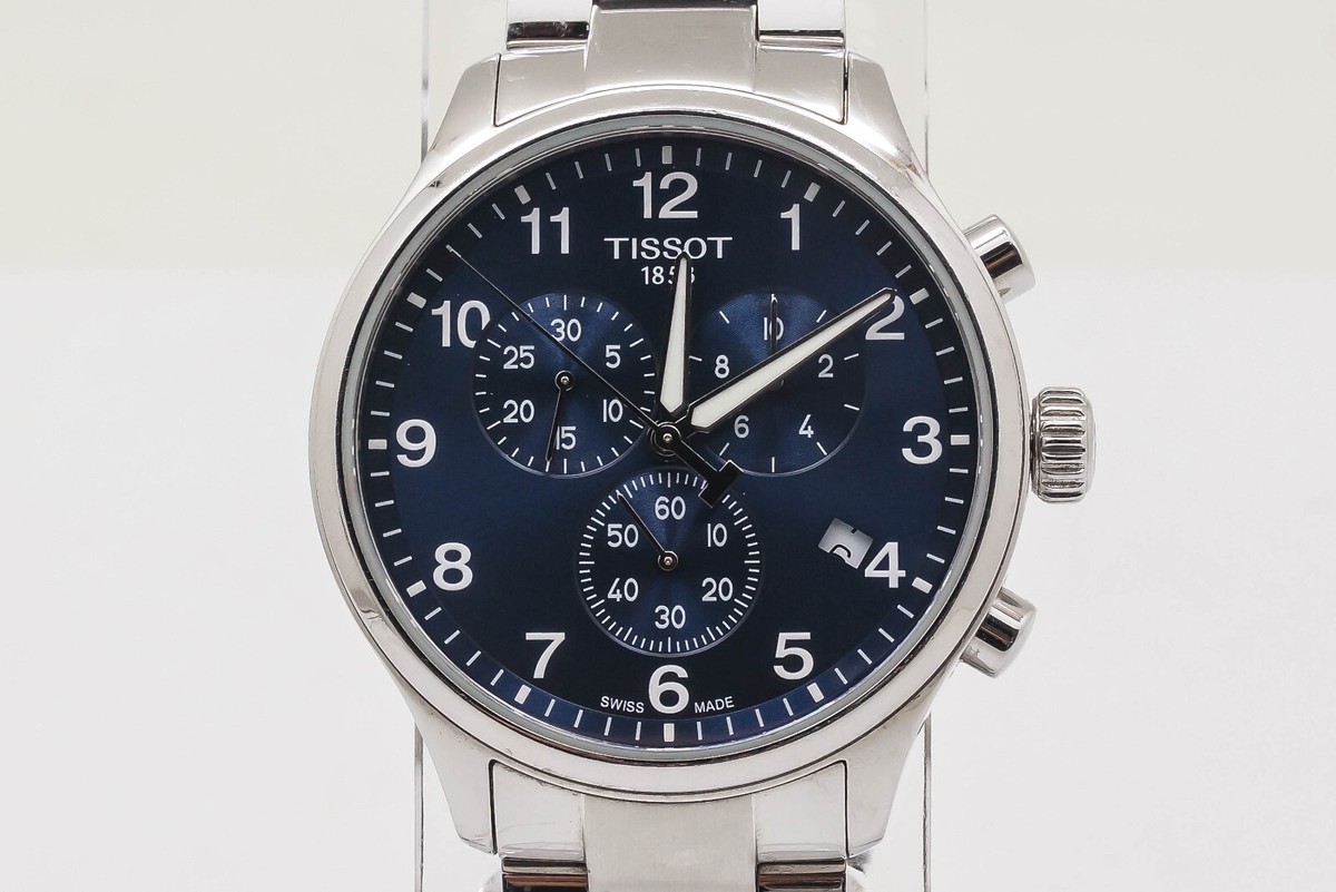 人気 ブランド チェック - Watch Black Men's XL Chrono Tissot T116617A sale for ティソ