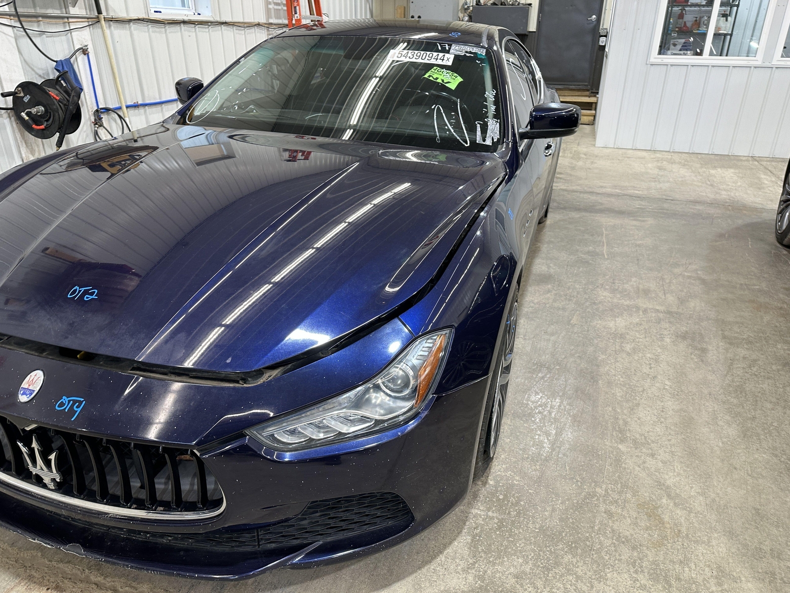 2016 MASERATI GHIBLI FRONT WINDSHIELD GLASS WINDOW 670302222