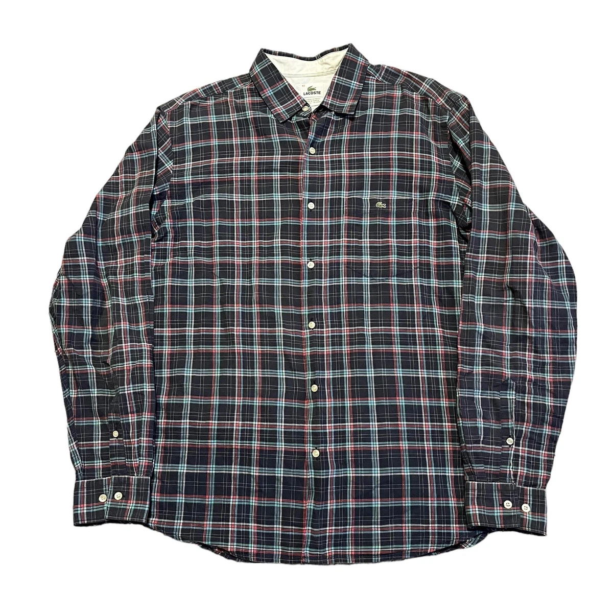 Lacoste button up shirts shop