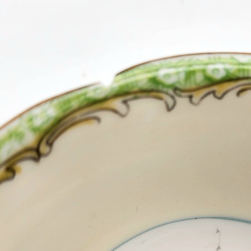 Vintage Noritake 1950's GREENBRIAR Porcelain Tea Cups And Saucers - Picture 7 of 12