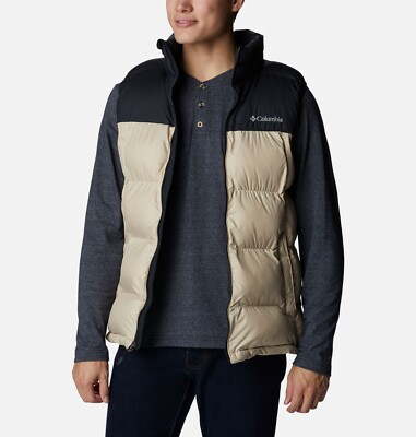 Columbia Pike Lake Puffer Vest Men's Size S Athletic Jacket MSRP
