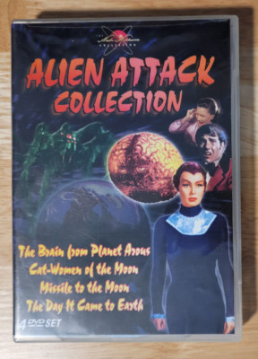 Alien Attack Collection (DVD, 2005, 4-Disc Set)