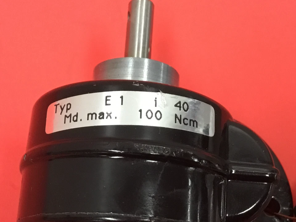 Groschopp - Type: E1 - Md. max 100 Ncm - Right Angle Gearhead - UNUSED - Image 4 of 4