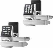 Keypad Door Lock with Handle, Digital Door Lock with Keypad Set,Keyless Entry Do