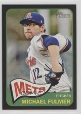 2014 Topps Heritage Minor League Edition Black 104/105 Michael Fulmer #47 4r2