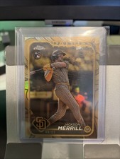 2024 Topps Chrome Gilded Collection Jackson Merrill /99