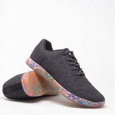 NOBULL Outwork Heather Pixel Training Shoes Black Mens 9 / Womens 10.5