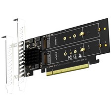 High-Performance Quad M.2 NVMe to PCIe 4.0 X16 Adapter