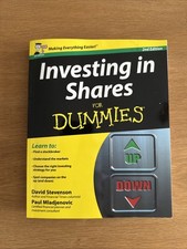 Investing in Shares For Dummies by David Stevenson, Paul Mladjenovic (Paperback,