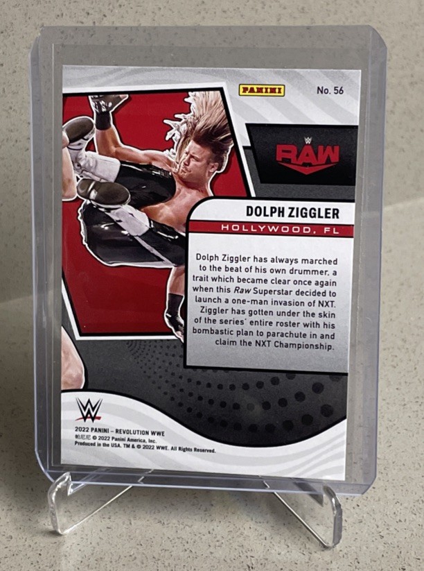 T-shirt WWE Dolph Ziggler - Catch - Tailles S, M, L, XL - Noir - Neuf Avec Étiquettes