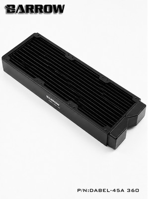 Barrow Dabel A Series Watercooling Red Copper 360 Radiator 45MM Thick NEW