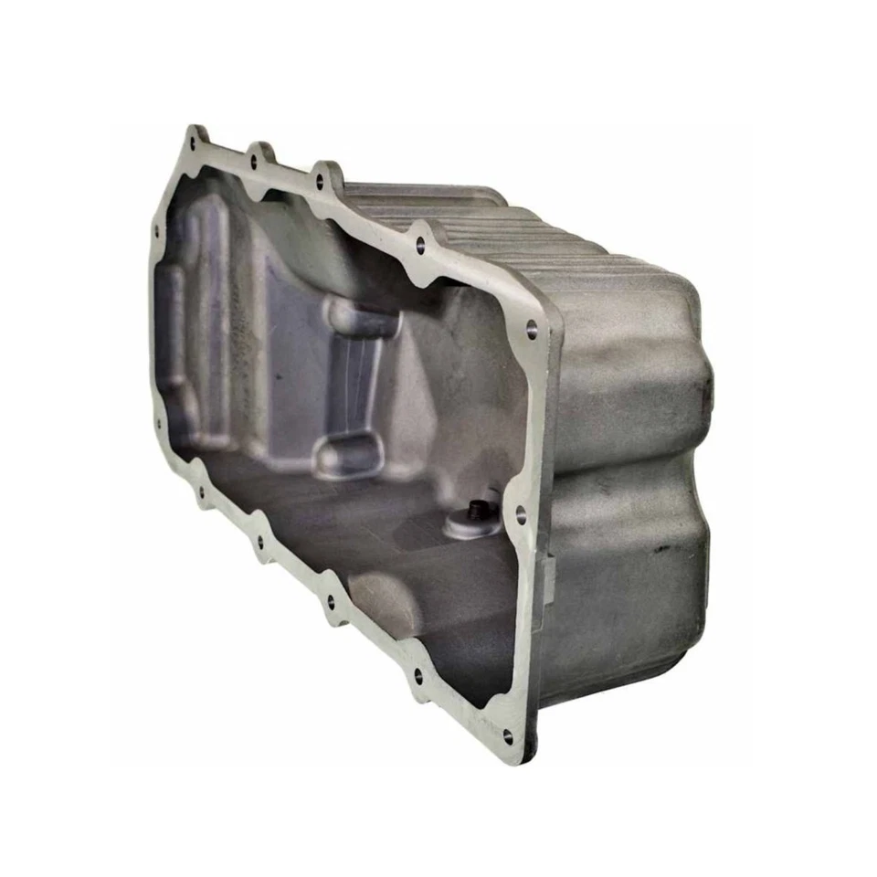 Pan de aceite del motor para Dodge Neon 1997-2005 | Aluminio | Acabado metálico | Gris Foto 3 de 4