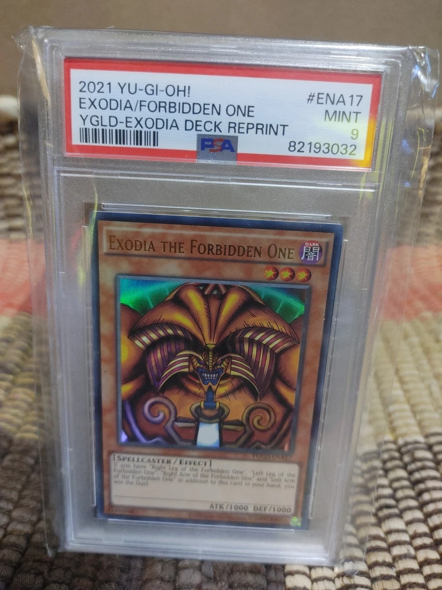 Exodia Konami Yu-Gi-Oh! TCG Professional Sports Authenticator (PSA