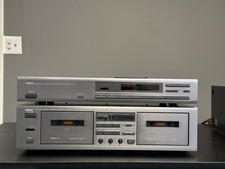 Yamaha K-60 Tape Deck and Tuner T60 Cassette Deck Vintage