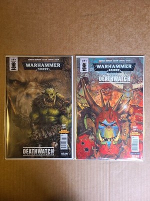 Warhammer 40,000 40K Deathwatch (2018) #3 And Variant Two Book Lot - Titan