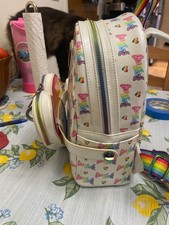 Mini mochila Loungefly Lisa Frank Rainbow Heart