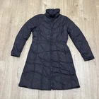 Moncler  Women's Down Coat Brown Long Jacket Vintage Quilted size 4