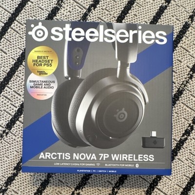 SteelSeries Arctis Nova 7P Wireless Headset Bluetooth Noise Cancelling PS5 PC