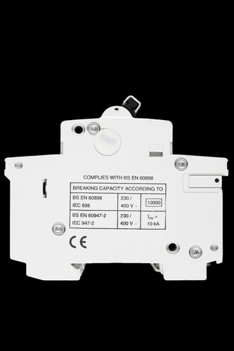 DORMAN SMITH 20 AMP CURVE C 10kA TRIPLE POLE MCB CIRCUIT BREAKER 400V AT20C - Picture 2 of 6