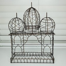 Pottery Barn Taj Mahal Metal Wire Jewelry Holder Beautiful Pretty Fabulous