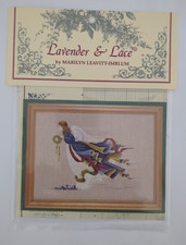 Lavender  Lace Angel of Freedom Cross Stitch Pattern L L 10 Sealed