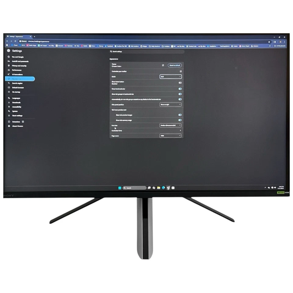 Sony INZONE M9 27" 4K UHD IPS LED Gaming Monitor (READ DESCRIPTION) - Image 2 of 4