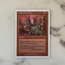 Lightning Blast LP 7th Edition Core Set Magic the Gathering MTG TCG