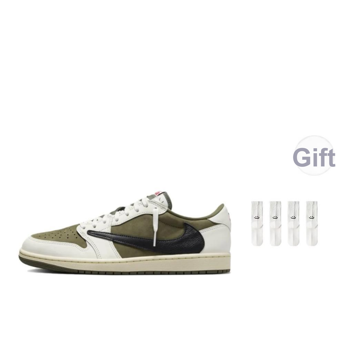 靴 Travis Scott Nike Air Jordan 1 Low OG SP NIKE X TRAVIS SCOTT AIR JORDAN 1 LOW OG SP - Spyder