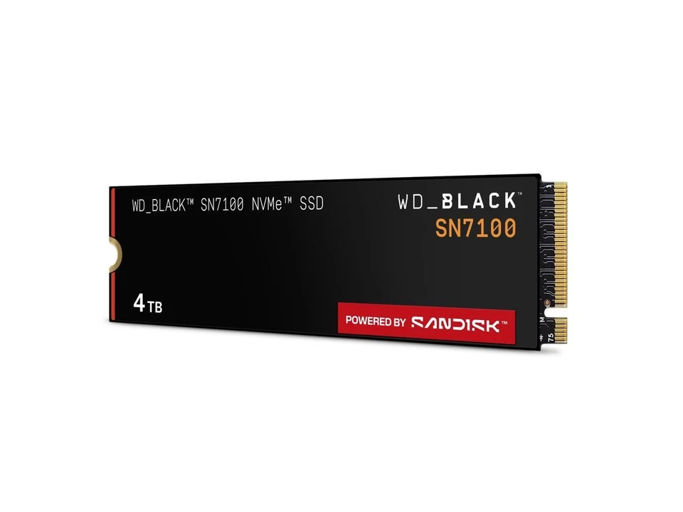WD_BLACK SN7100 M.2 2280 4TB PCI-Express 4.0 x4 TLC 3D NAND Internal Solid State - Image 3 of 4