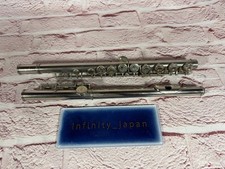 YAMAHA Yfl-211 Flute Silver Plating No Hard Case unit only Fast ship from japan