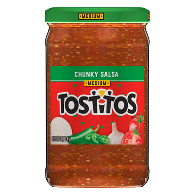 Tostitos Chunky Medium Salsa, 24 oz Jar Free Delivery 