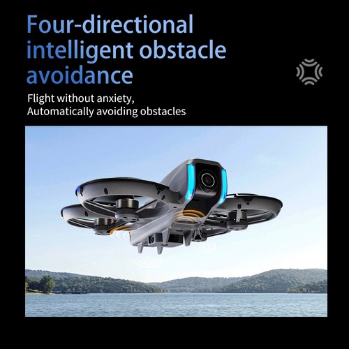 AE21 Drone WIFI FPV 720P Dual Camera Selfie 360° Obstacle Avoidance Quadcopter - Afbeelding 15 van 30
