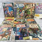 Vintage Marvel Comics Group Lot of 10 Hulk Star Wars Kazar X Men Bond Warlord +