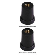 Upright Bass Endpin Rubber Head Sturdy Protective Internal Metal Threaded