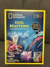 National Geographic Color Changing ERUPTION Chemistry Kit STEM - Ages 8  9042