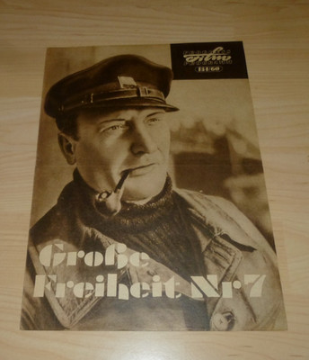 Progress Filmprogramm 134 / 60 - Große Freiheit Nr. 7 - Programmheft 1960 60er