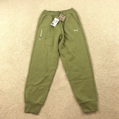 Puma Sweatpants BMW Motor Sport Ess+ Mens Small Green 627499