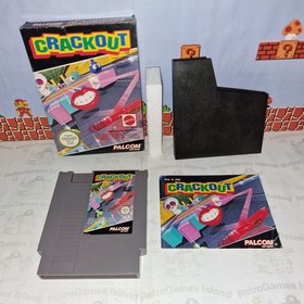 CRACKOUT NINTENDO NES PAL A VERSIONE ITALIANA MATTEL ITA CIB