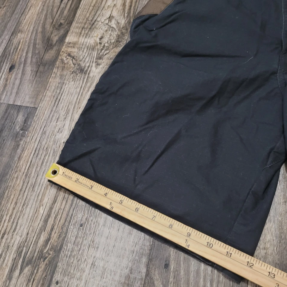 Pantalones Cortos Wrangler Workwear Para Hombre 36 Negros Ripstop Ranger Calce Relajado Ropa de Trabajo Foto 3 de 4