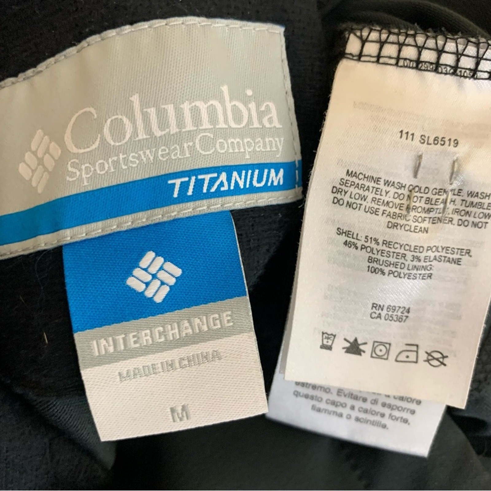 Columbia Titanium Zip Front Jacket Medium womens - image 13