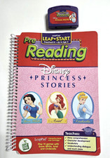 LeapFrog Leap Pad Disney Princess Stories Pre-K Reading Book Cartridge 14 game