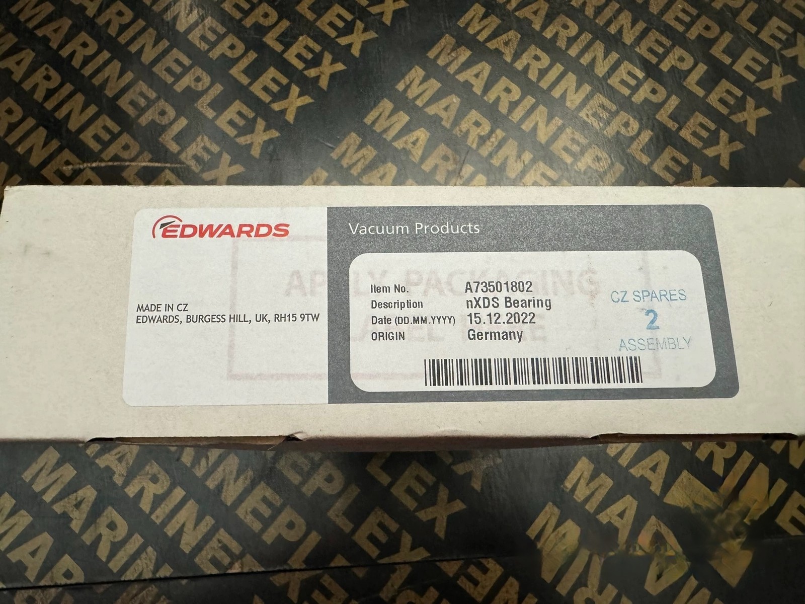 1PC EDWARDS A73501802 Vacuum Pump Bearing Repair Kit New DHL Free Shipping